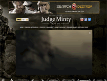 Tablet Screenshot of judgeminty.com